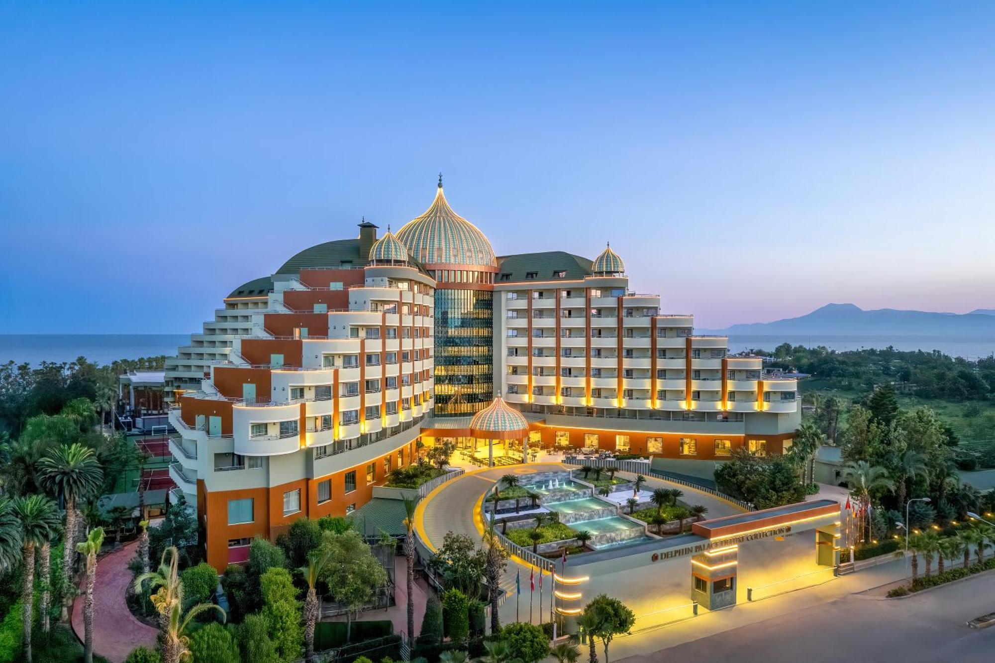 Delphin Palace Hotel Antalia Esterno foto